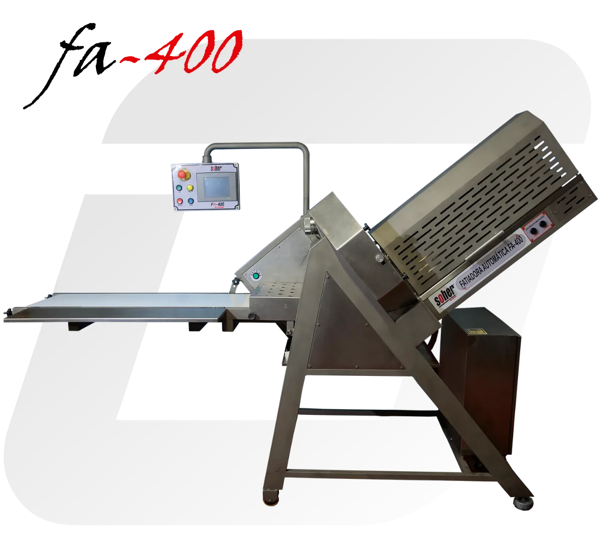 Fatiadora FA-400 - Fatiador industrial de alimentos