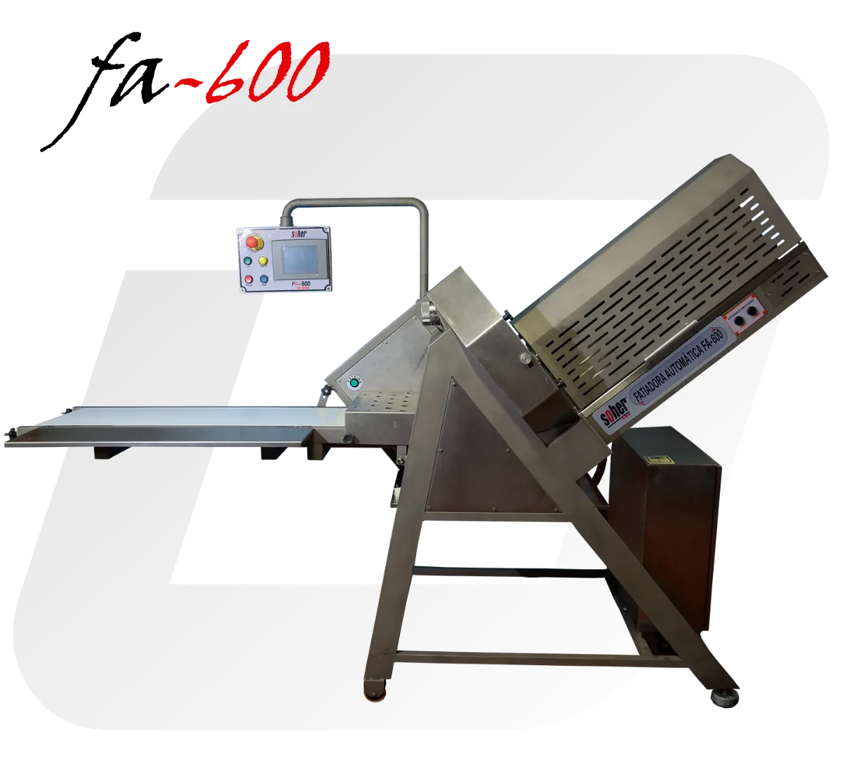 Fatiadora FA-600 - Máquina industrial para fatiar alimentos